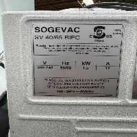 Sogevac SV40BI Vacuum Pumps image 3